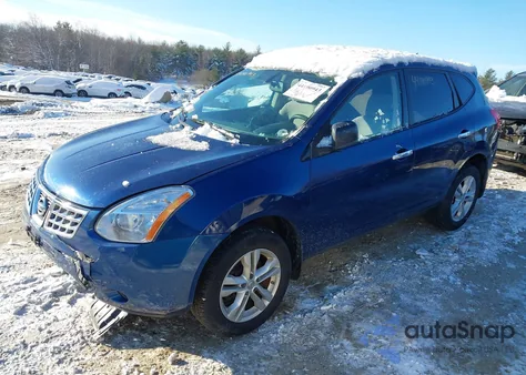 2010 Nissan Rogue S from USA, damaged, VIN JN8AS5MV6AW142888